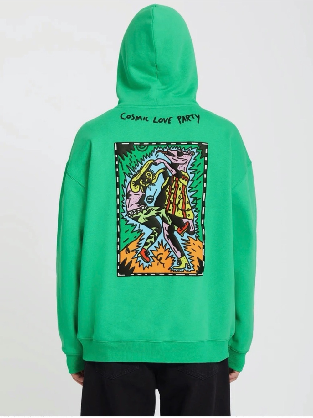 Kids green Volcom hoodie